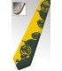 Wooden yellow tie, Bugatti - MELISSAMBRE