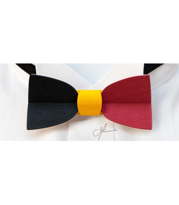 Wooden bow tie, Mellissimo Belgium - MELISSAMBRE