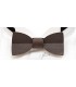 Bow tie in wood, Mellissimo in smoked Chestnut tree