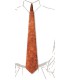 Wood tie, red Amboyne burl - MELISSAMBRE