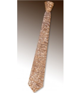 Cravate en bois, Frêne du Japon - MELISSAMBRE
