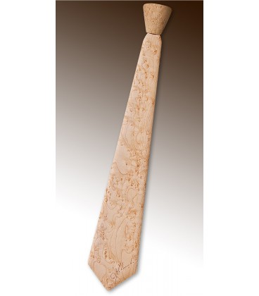 Wooden tie, pearly Maple -MELISSAMBRE