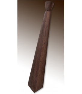 Wooden tie, smoked Oak - MELISSAMBRE