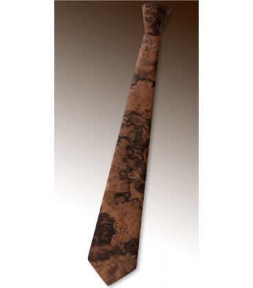 Cravate en bois, loupe de Noyer U.S - MELISSAMBRE