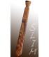 Cravate slim en bois, loupe de Noyer d'Asie - MELISSAMBRE