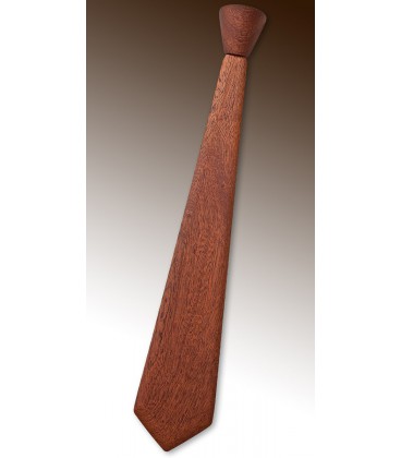 Cravate en bois, Acajou - MELISSAMBRE