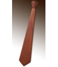 Necktie in wood, Mahogany