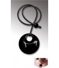 Necklace in black Agate