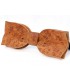 Bow tie in wood, Tulip in red Amboyna burl - MELISSAMBRE