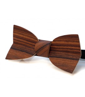 Bow tie in wood, Mellissimo in Rosewood