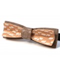 Bow tie in wood, Stretto in Louro-Faïa