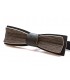 Bow tie in wood, Stretto in grey Oak & black Oak - MELISSAMBRE