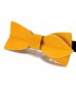 Bow tie in wood, Asymmetric in yellow tinted Maple - MELISSAMBRE