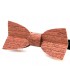 Bow tie in wood, Mellissimo in wavy Bubinga - MELISSAMBRE 