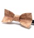Bow tie in wood, Mellissimo in Ash-Olive tree burl