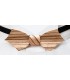Bow tie in wood, Eole in Zebrano - MELISSAMBRE®