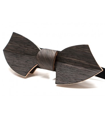 Bow tie in wood, Drakkar in Marsh Oak - MELISSAMBRE®