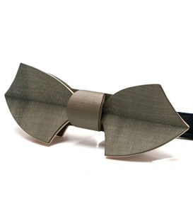 Bow tie in wood, Drakkar in khaki tinted Maple - MELISSAMBRE®