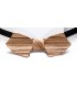 Bow tie in wood, Drakkar in zebrano - MELISSAMBRE®