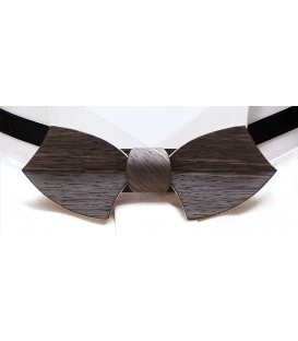 Bow tie in wood, Drakkar in Marsh Oak - MELISSAMBRE®