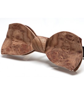 Wooden bow tie, Butterfly in Elm burl - MELISSAMBRE