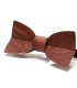 Bow tie in wood, Mellissimo in Vavona burl - MELISSAMBRE