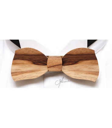 Bow tie in wood, Butterfly in Dogwood - MELISSAMBRE
