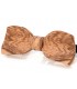 Bow tie in wood, Butterfly in Ash-olive tree burl
