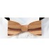 Bow tie in wood, Mellissimo in Dogwood - MELISSAMBRE