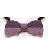 Bow tie in wood, Butterfly in lilac Koto
