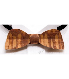Bow tie in wood, Half-Moon in Faeïra