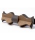 Bow tie in wood, Retro in tinted Maple - MELISSAMBRE