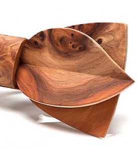 Bow ties in wood - The Asymmetric